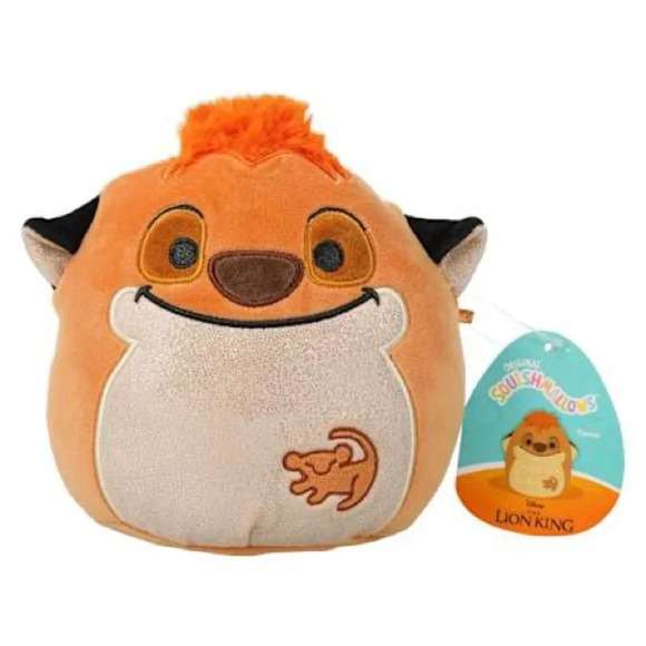 Disney The Lion King Glitter Squishmallows™ 6.5in Timon - Picture 4 of 6